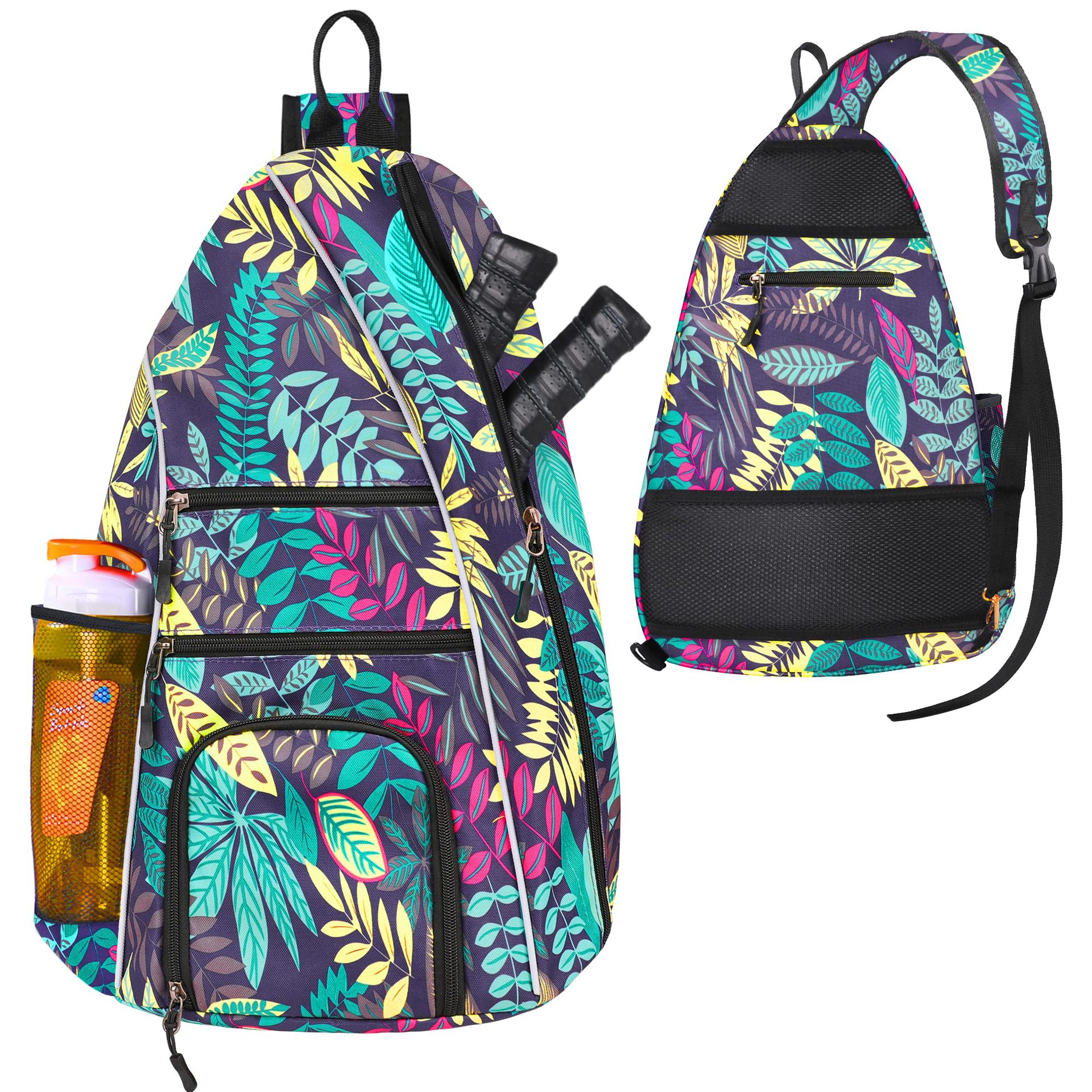 Amazon Customized Men's and Women's Pickleball Bag Shoulder Crossbody Tennis Backpack Badminton Bag Outdoor Sports Ball Bag