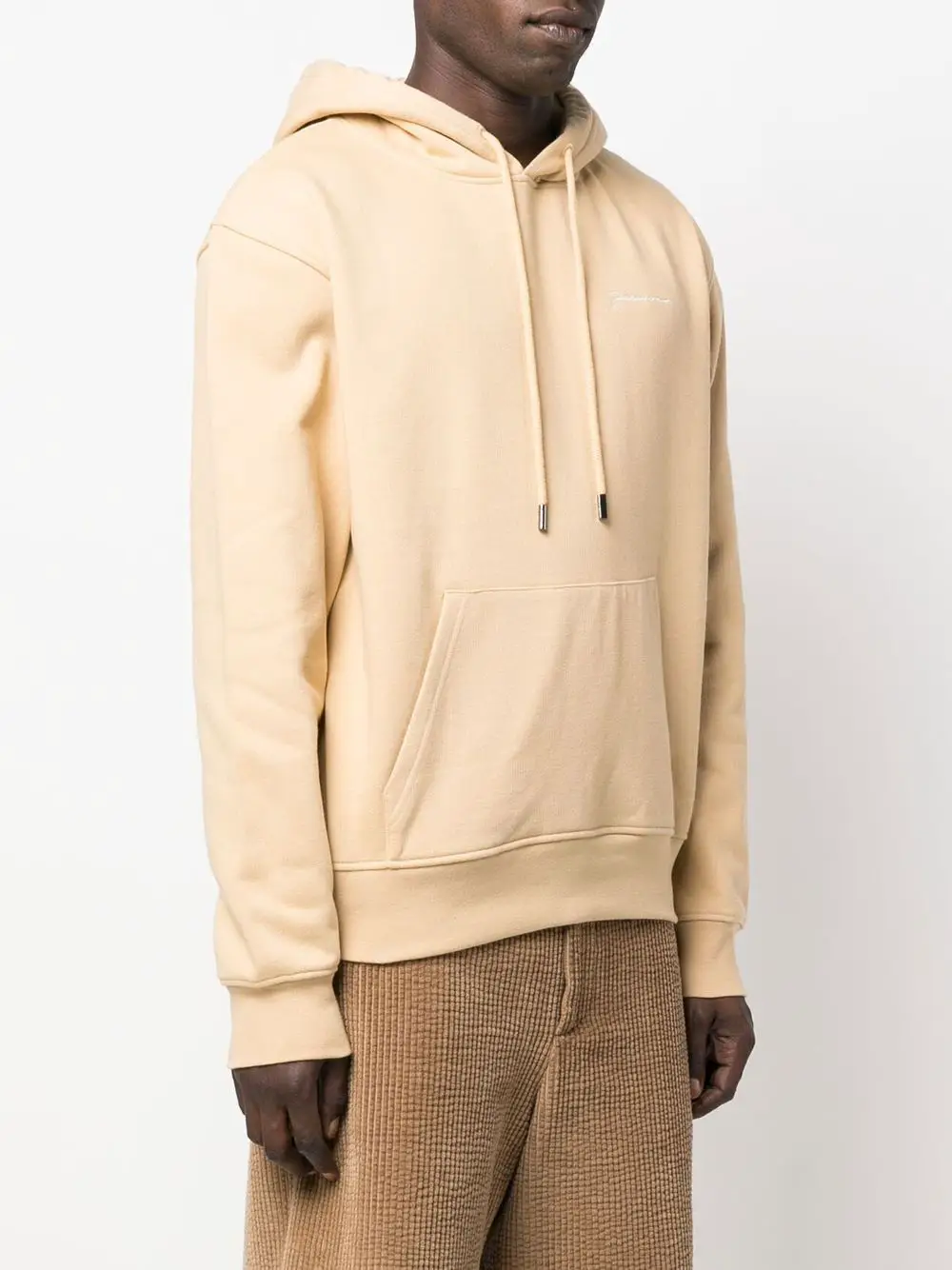 25 Years Early Autumn Jacquemus Long-Sleeve Sweatshirt with Drawstring Hood, Unisex Loose Hoodie, Unisex Style
