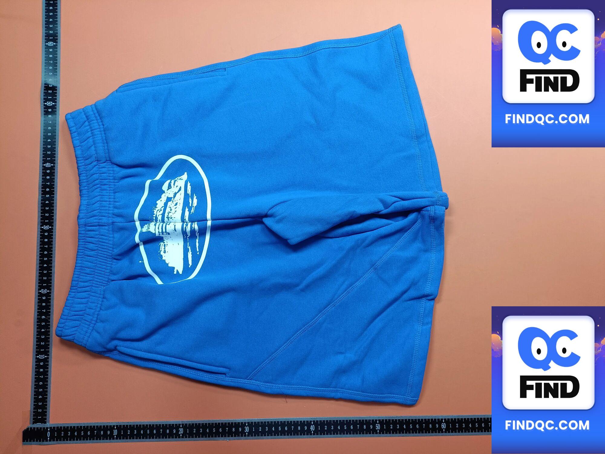Corteiz Classic letter Print Alcatraz Summer Teen Loose Casual Trendy hip hop Half Length shorts QC