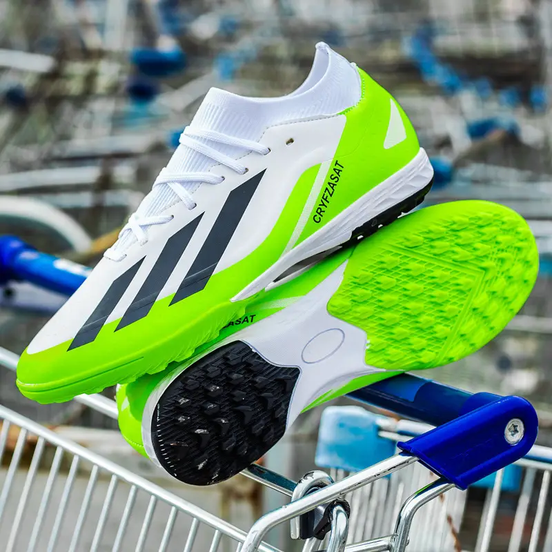Wholesale long and short nail football shoes men's cross-border sneaker lawn training shoes outdoor sneaker shoes non-slip
