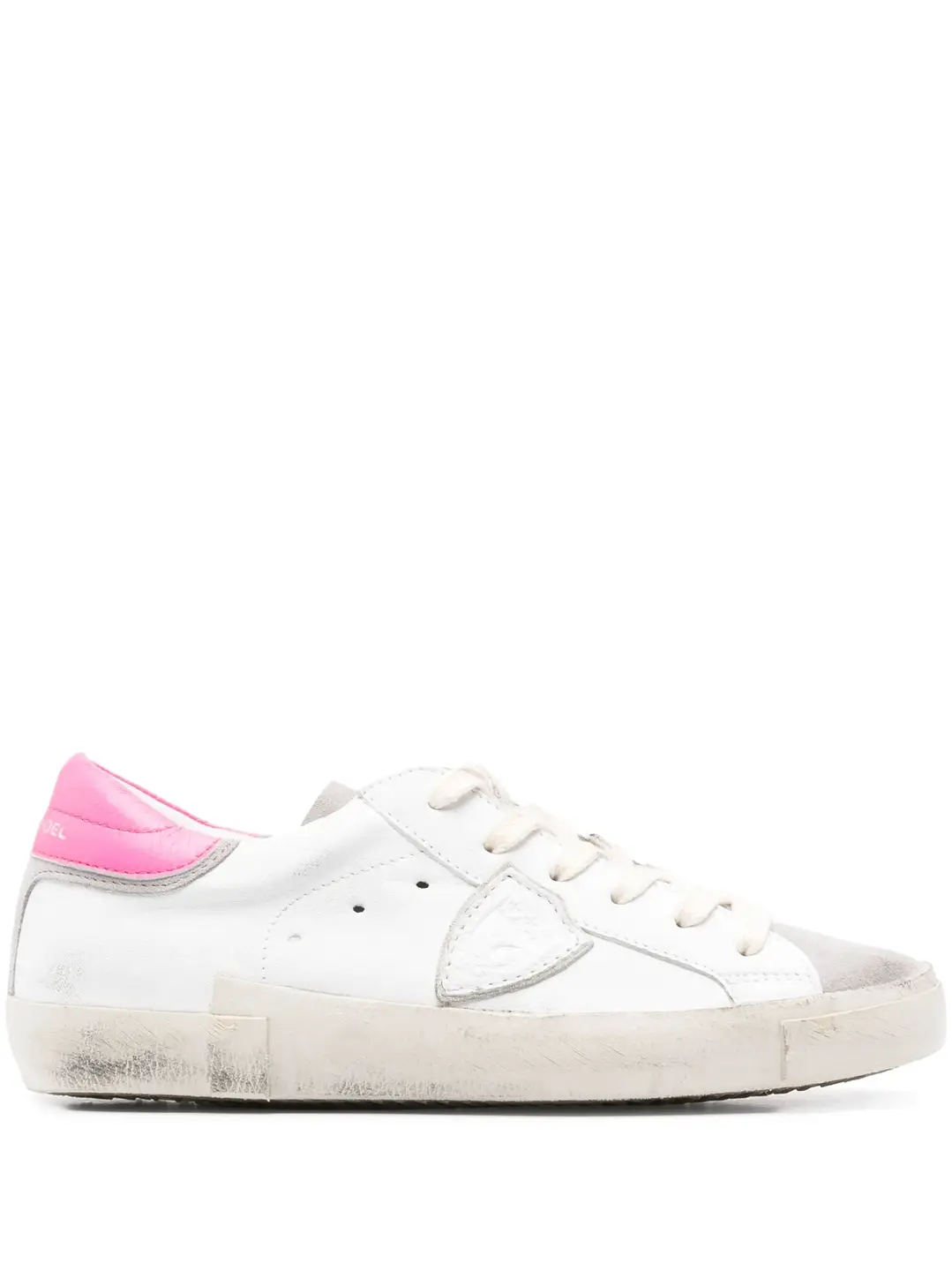 Philippe Model Paris Dirty Shoes Golden Goose Shoes Distressed Board Shoes Pink Tail Women's Shoes Fashion Casual Shoes