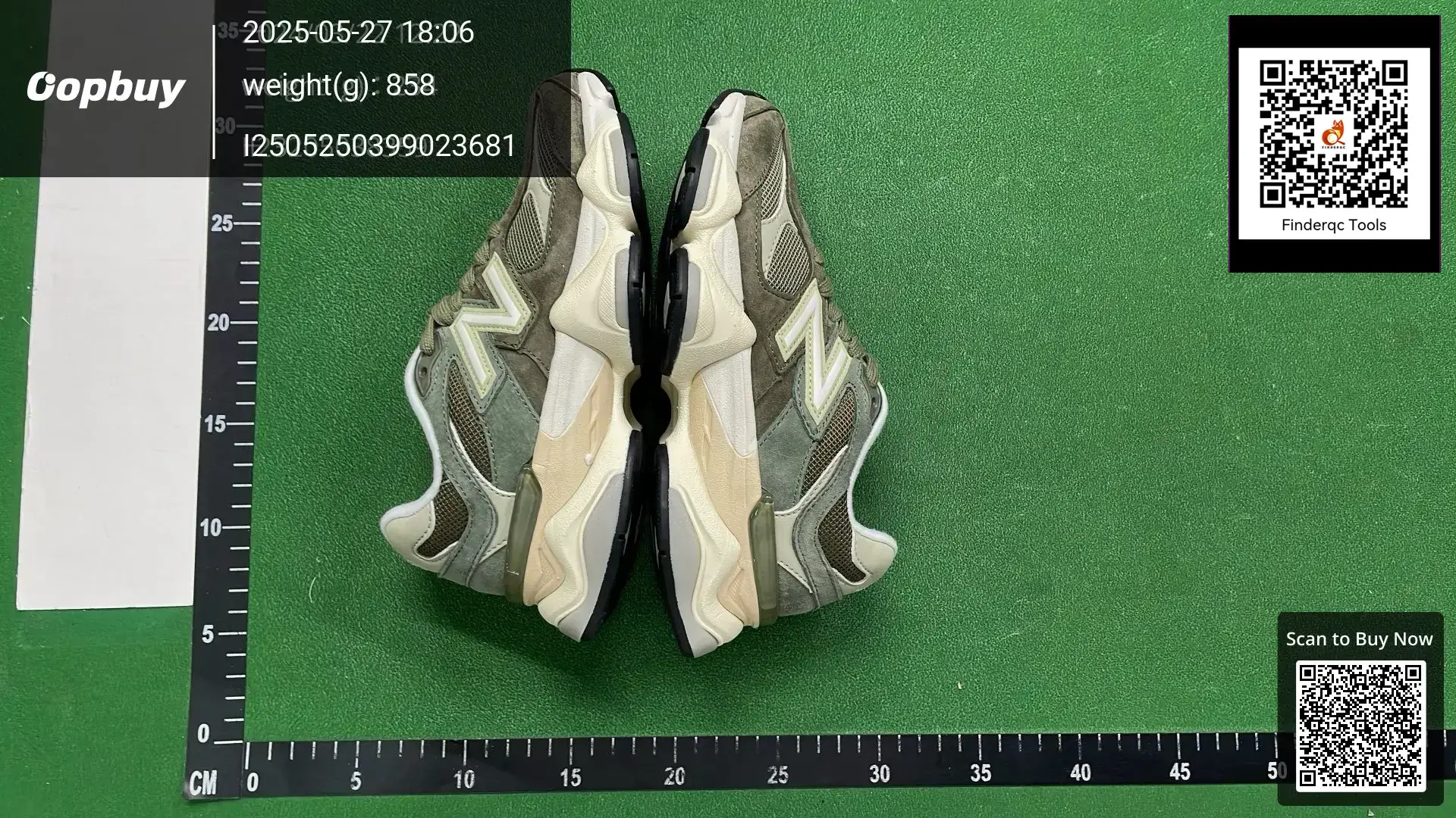 New Putian Shoes NB9060 Small Elephant Hooves Pure Original High Version Cross-border Four Seasons Increased Yuan Zu Grey Torre Shoes for Men and Women