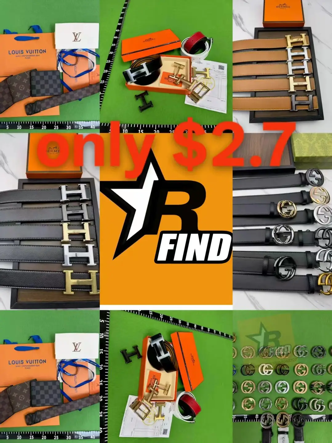 工厂”限时“活动皮带合集find