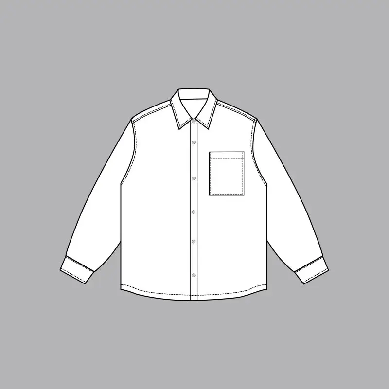 四色格子长袖衬衫-莉 5281076