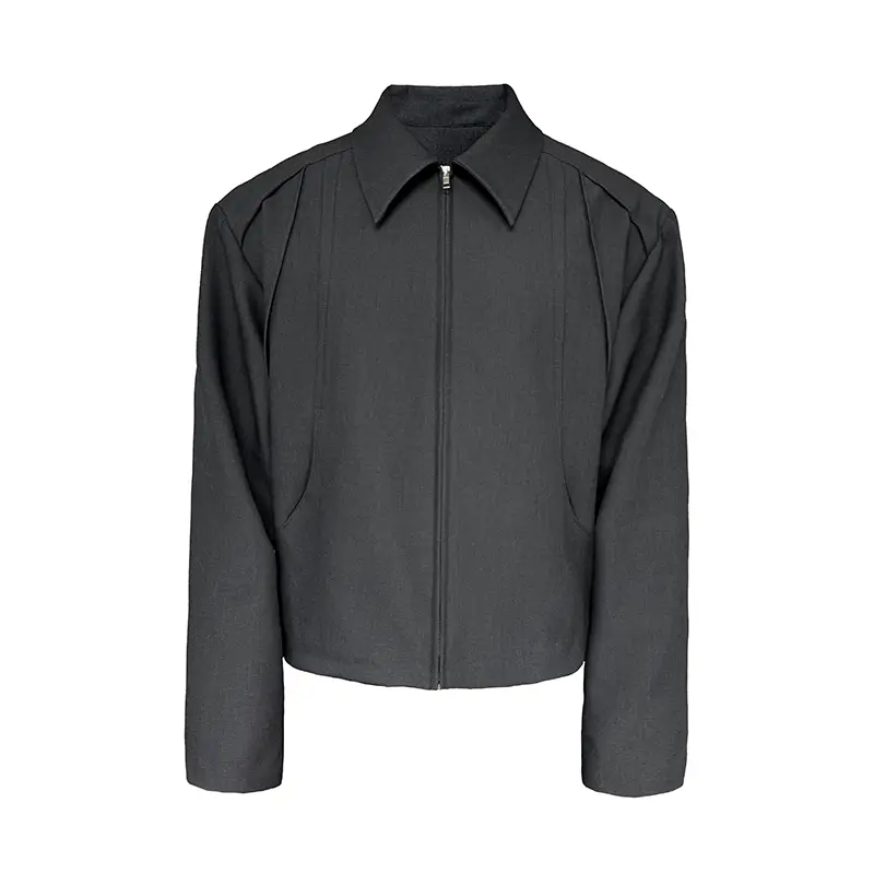 Jcaesar Miscanthus Jacket Needle jacket Multi-Cut Piece Deconstruct Armor Style Tailoring