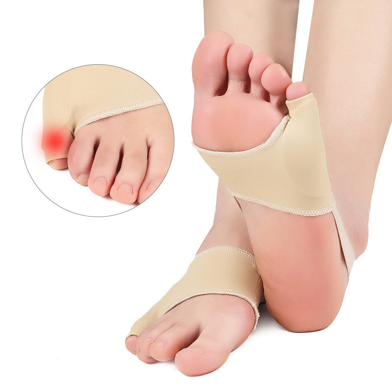 Small toe cover tail toe inversion anti-wear foot protection cover toe squeeze toe splitter men's and women's side soft toe protection