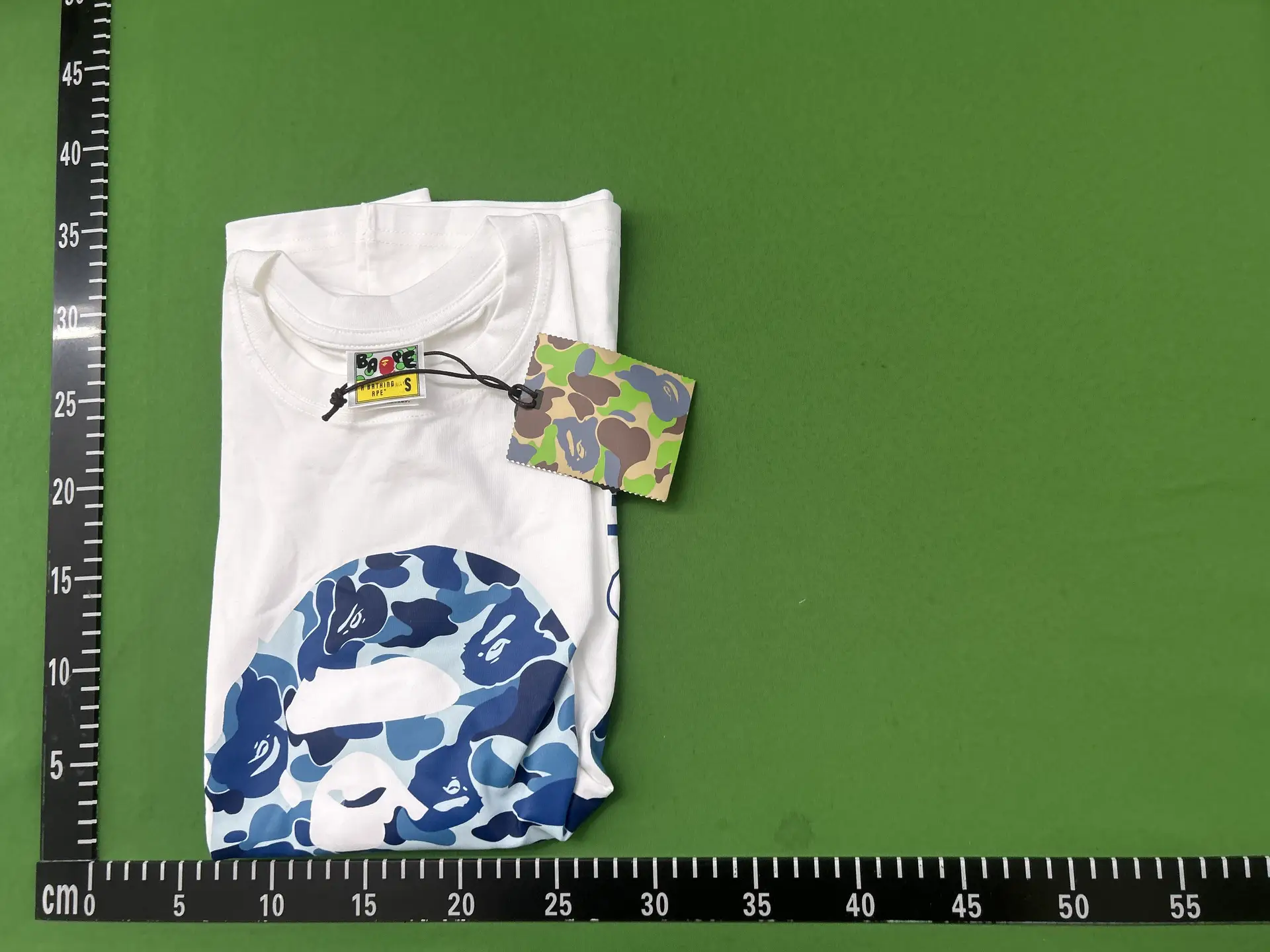 BAPE Camo Ape Head T-Shirt Blue
