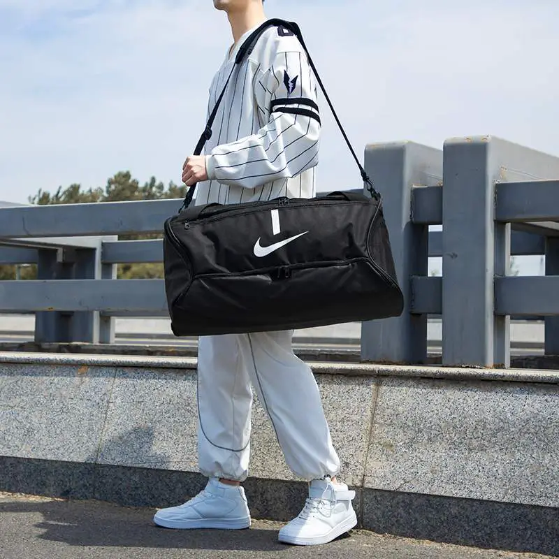 Nike Nike Crossbody Bag Basketball Luggage Bag Shoulder Team Bag Travel Fitness Large Capacity Sports Bucket Bag Cu8090