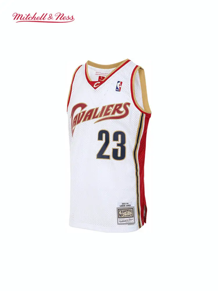 Mitchell & Ness NBA Official Knight/James Retro 03-04 Season SW Jersey Sports Men