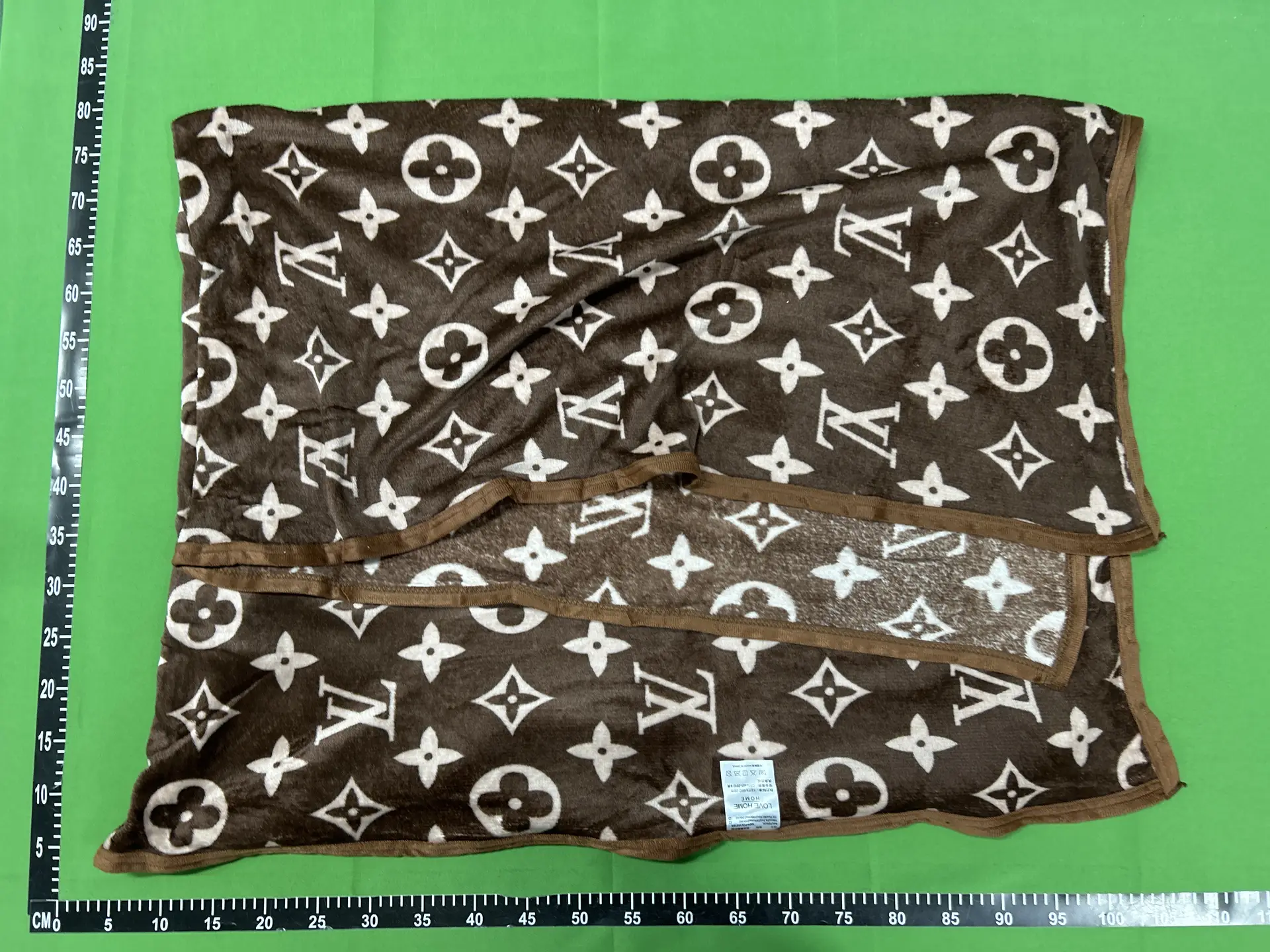 Louis Vuitton Monogram Blanket Brown