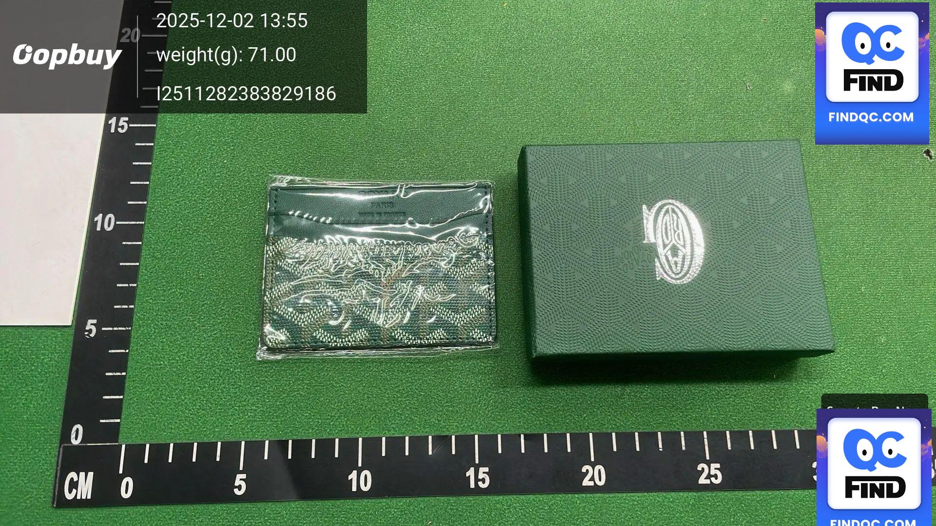 Goyard Card Holder QC