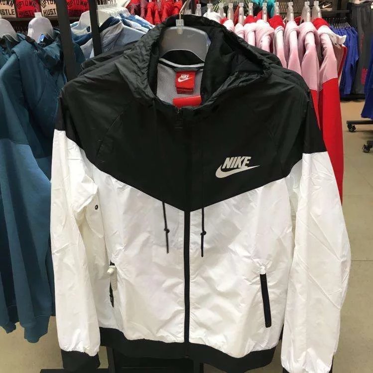 Nike Windrunner Jacket Black White