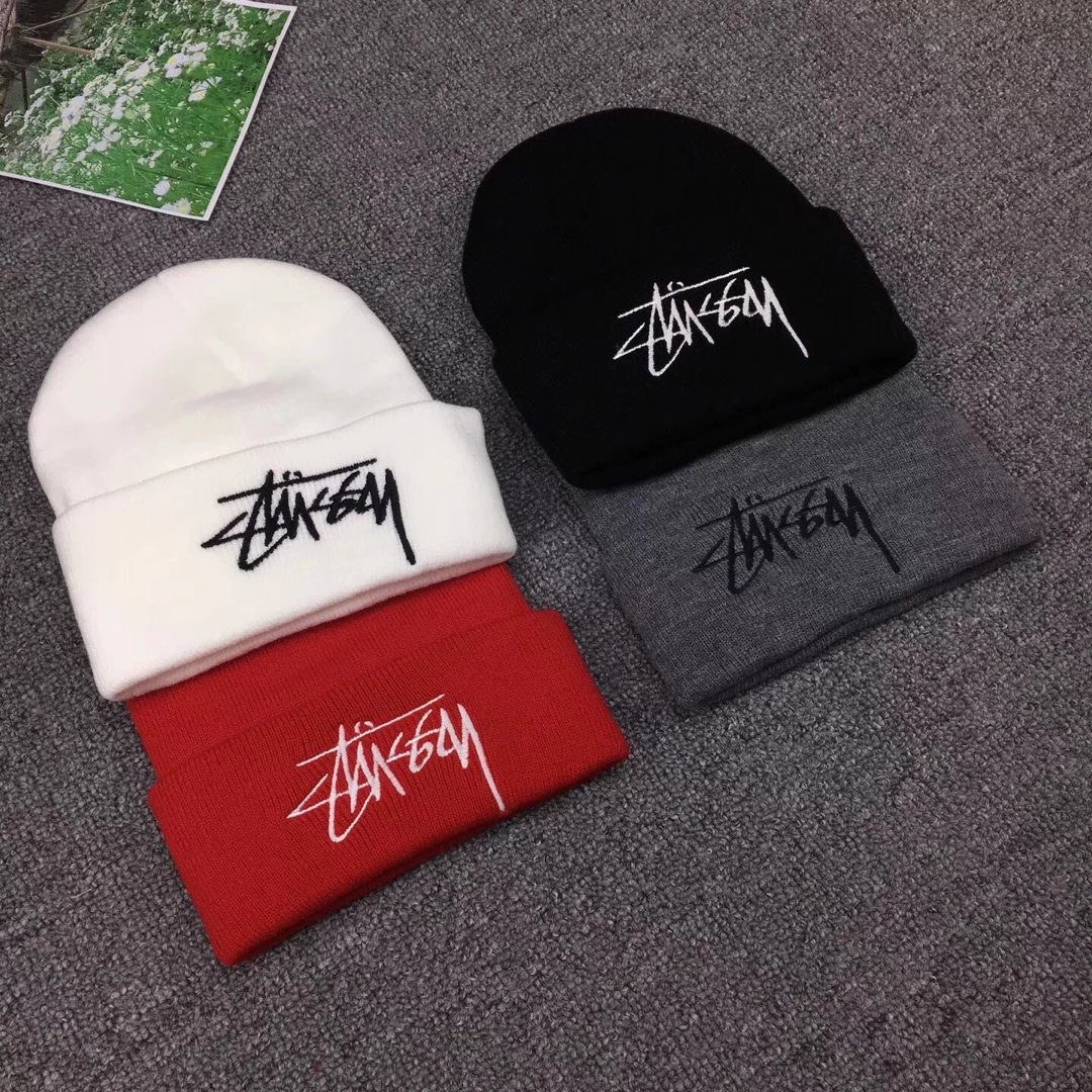 Stussy Embroidered Beanies Collection