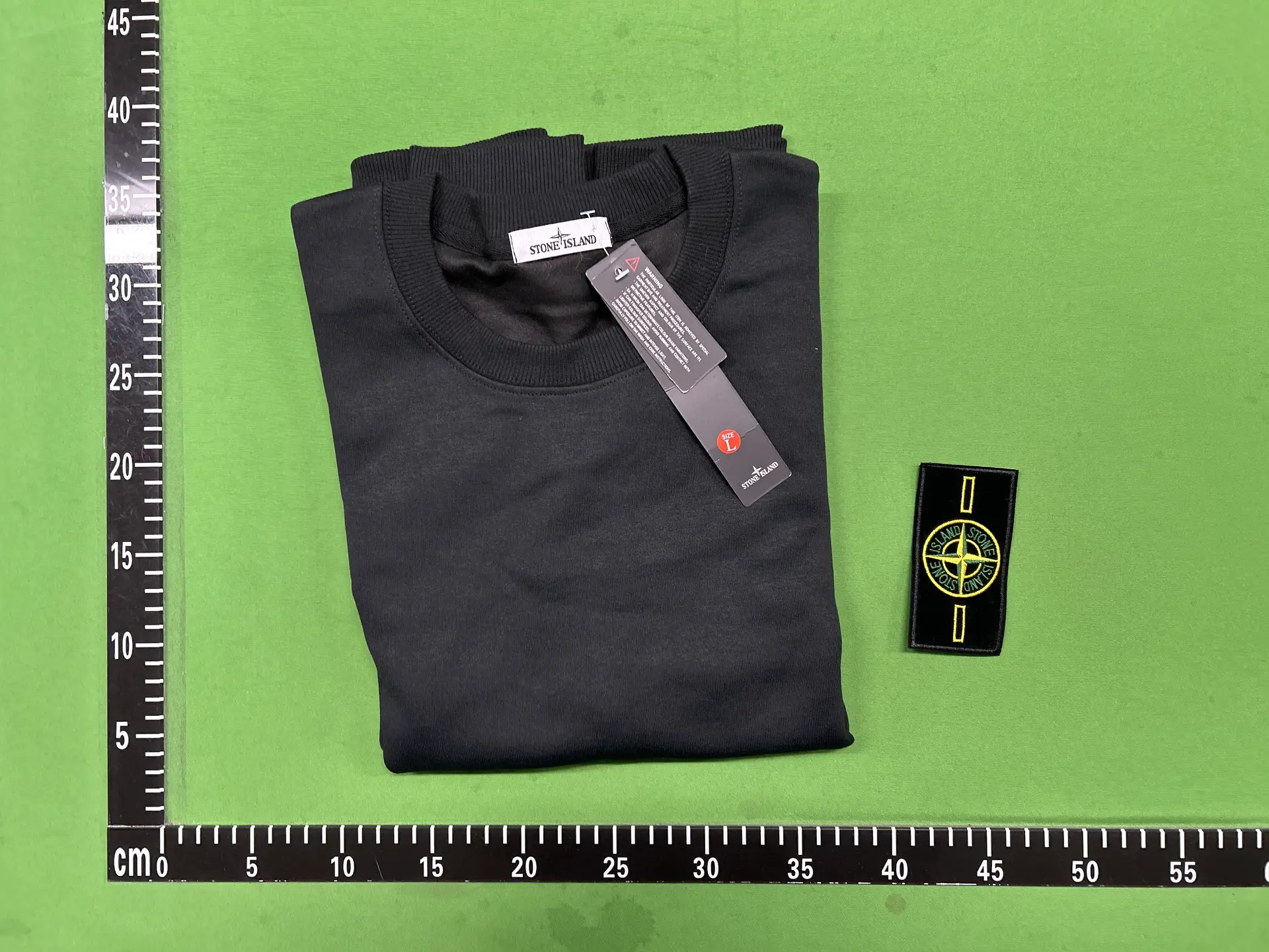 Stone Island Crewneck Sweatshirt Black