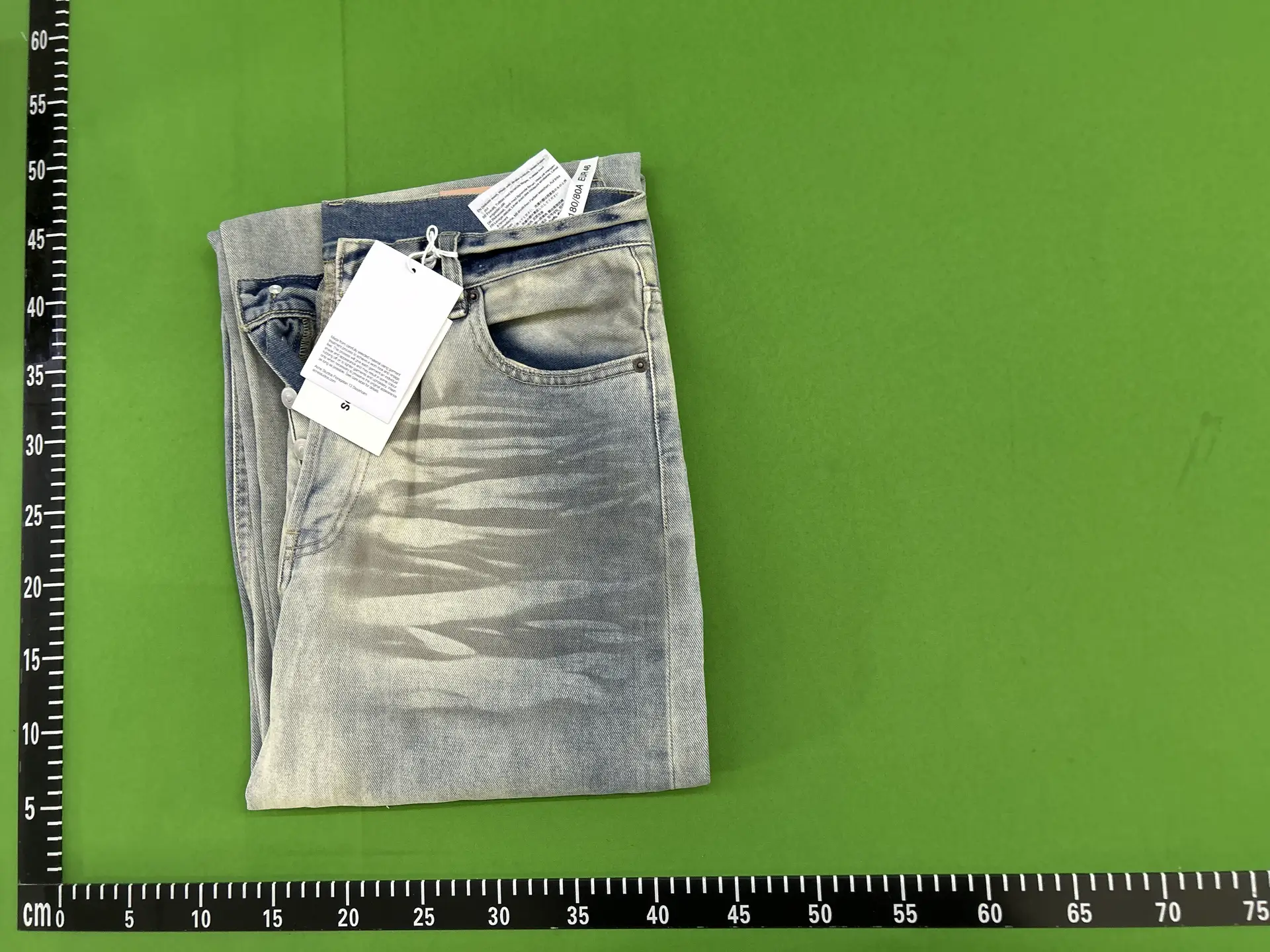 Acne Studios 1981M Light Blue Washed Jeans