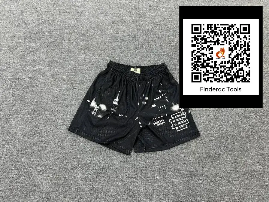 Payday New European and American High Street Same Style Ee Skyline Shorts Beach Pants Sports Casual Versatile for Men and Women