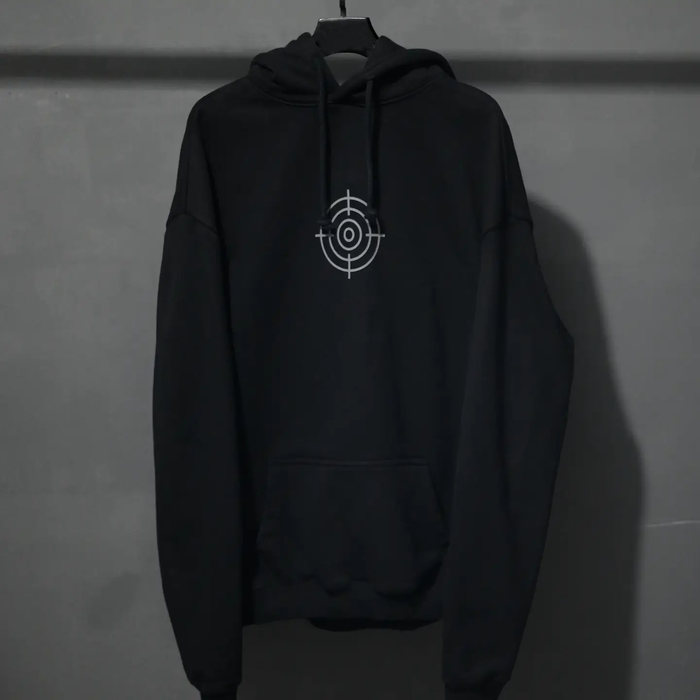 VET 11 Inch Gun Club Hoodie oversize black Loose pullover hooded Sweatshirt trendy
