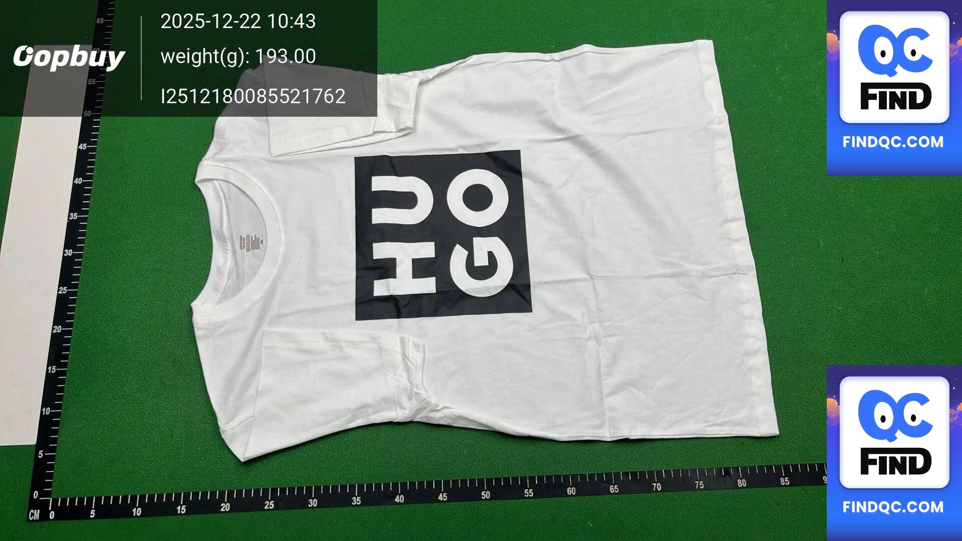 HUGO Pattern White Printing Animation Harajuku Letter T European and American Black European Code Amazon Cotton Same Style Foreign Trade QC