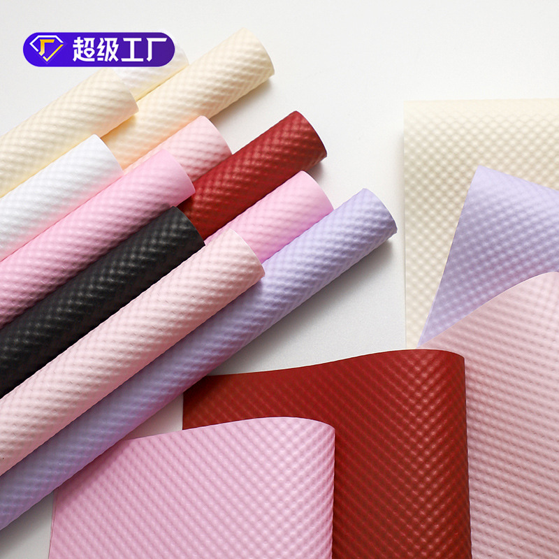 Flower Wrapping Paper Three-Dimensional Embossed Wave Dot Paper Art Kraft Paper Flower Wrapping Paper Handmade Diy Wrapping Material