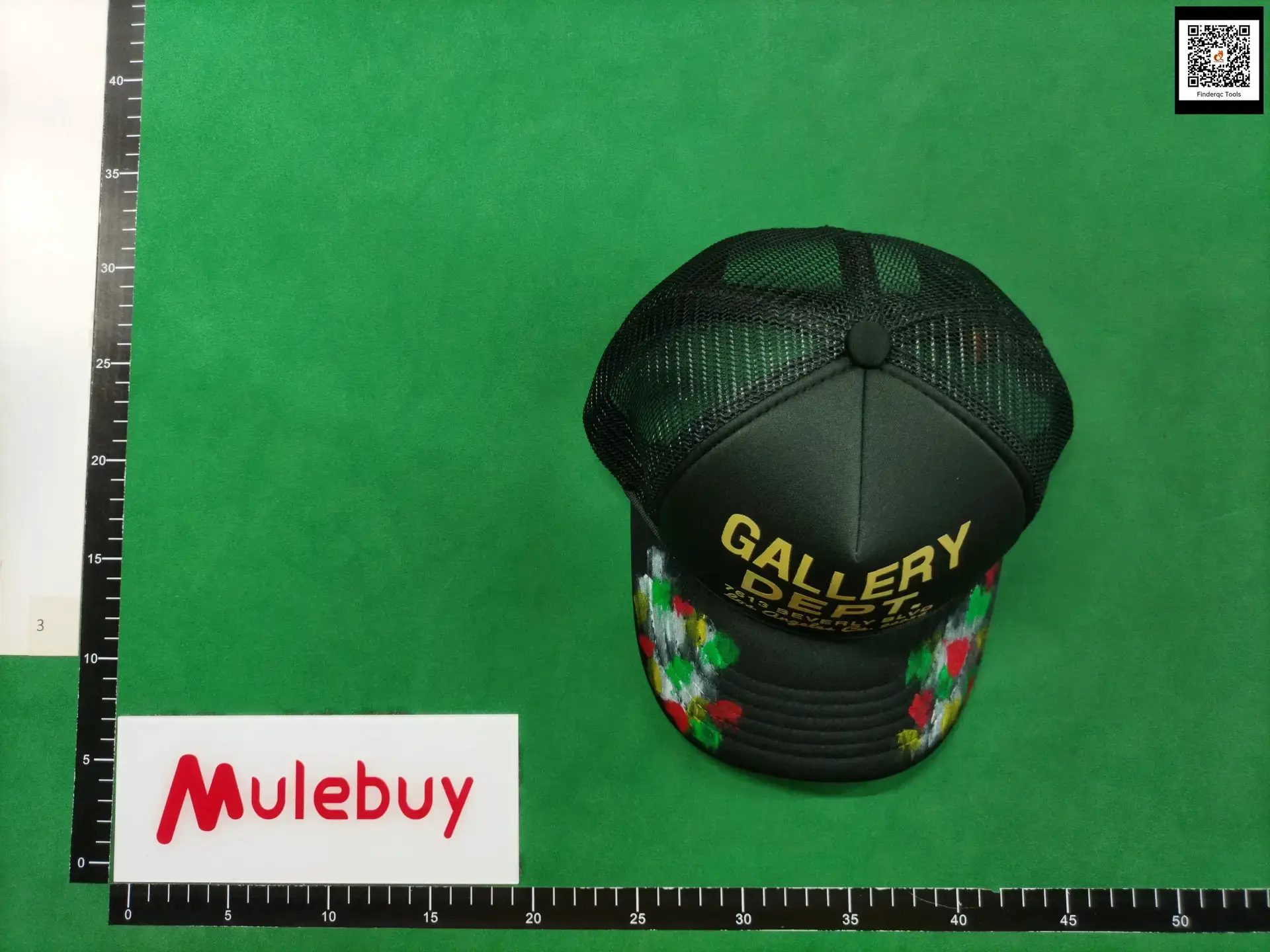 Cross-border generation hair American GALLERY DEPT graffiti letters baseball cap sun hat cap cap curved brim cap men and women