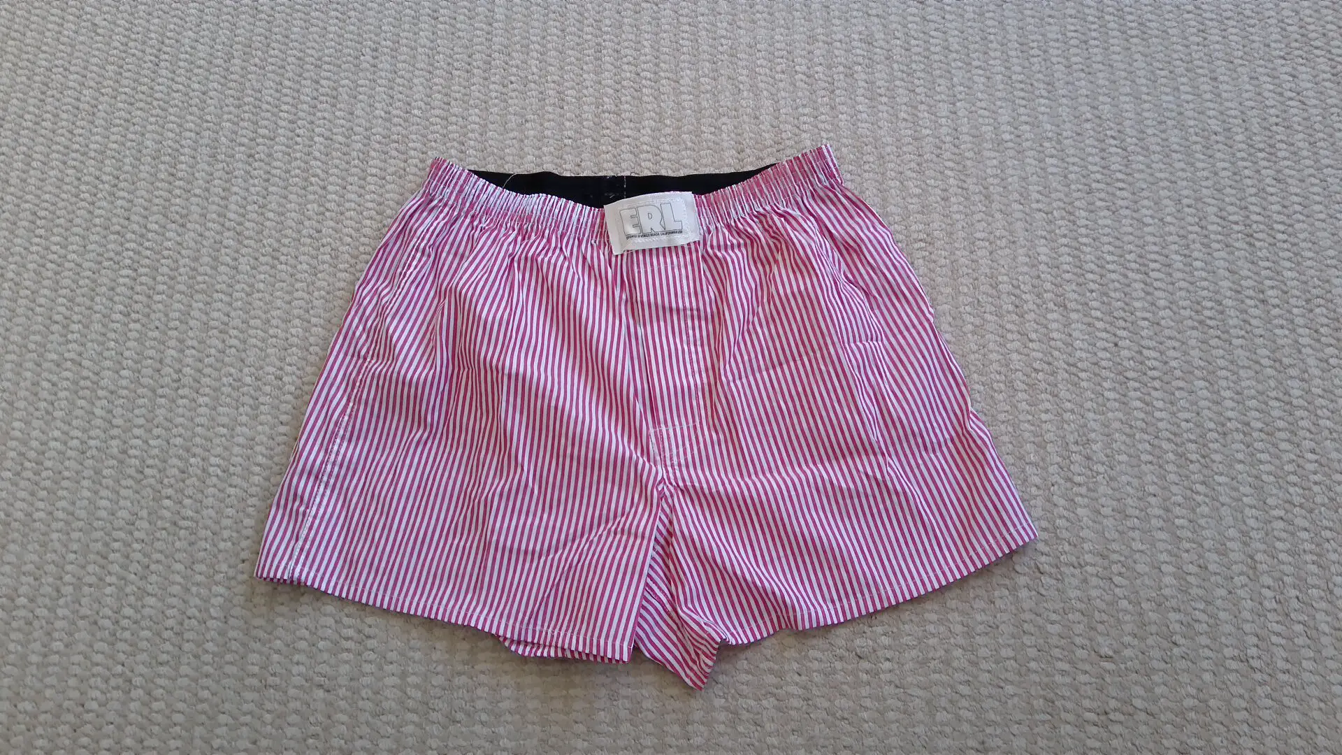 ERL style independent Remake breathable sag lazy plaid shorts Aro pants flat corner home underwear