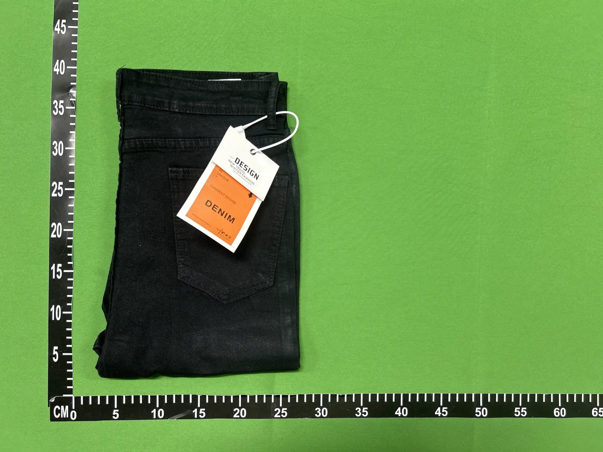 high version ro style handmade wax pants vibe micro wide leg stretch ribbon high street cleanfit jeans