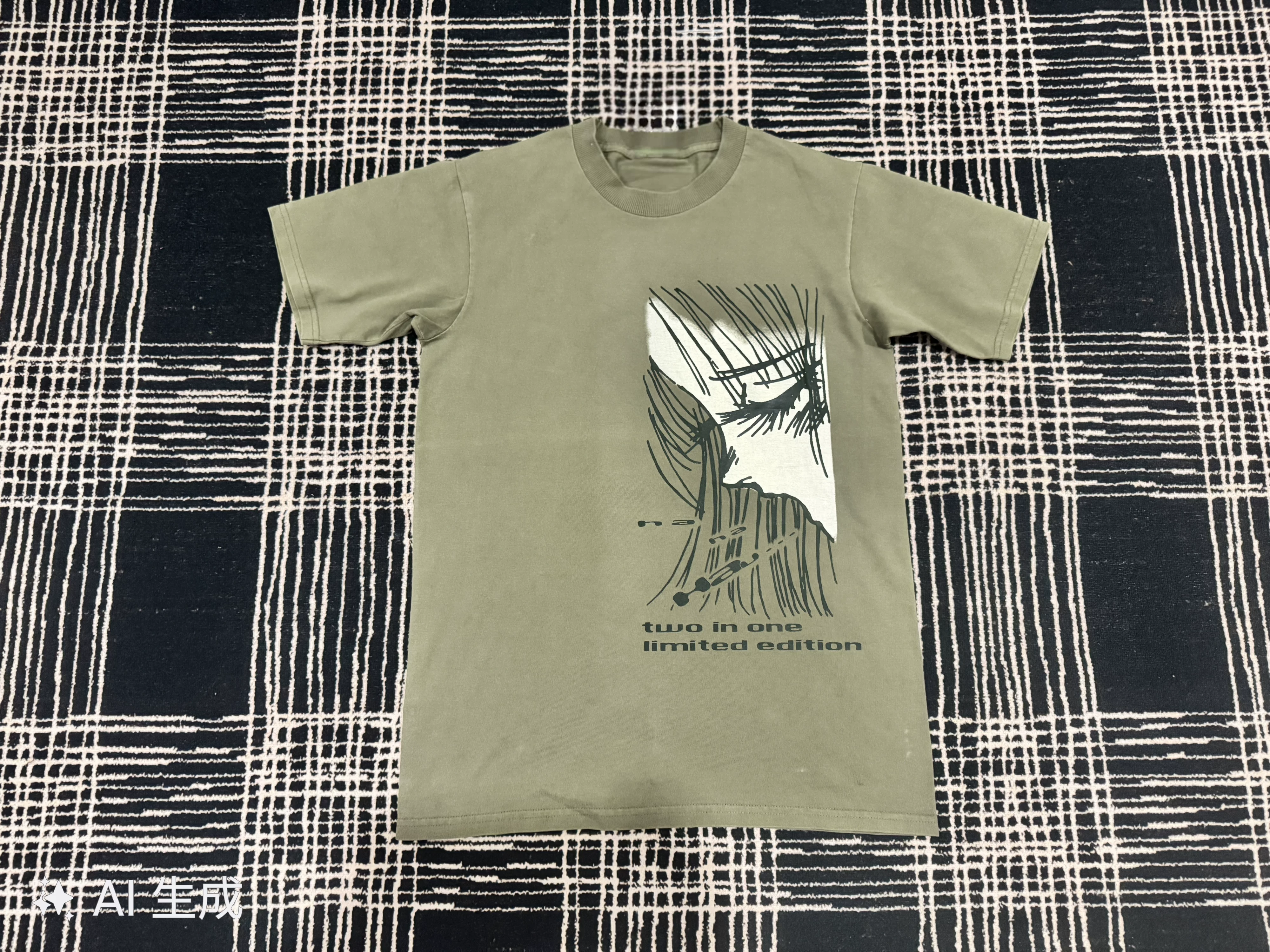 Madebyswag Independent Brand B:B Little Girl Portrait Short Sleeve T-Shirt