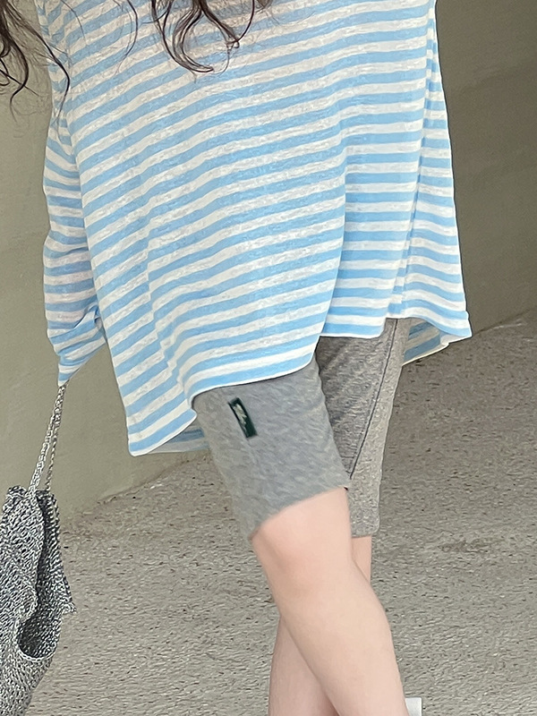 Girls' Lightweight Pants 2026 Summer New Korean Style Trendy Leggings for Children, Shorts for Older Kids, Casual Pants Fashion