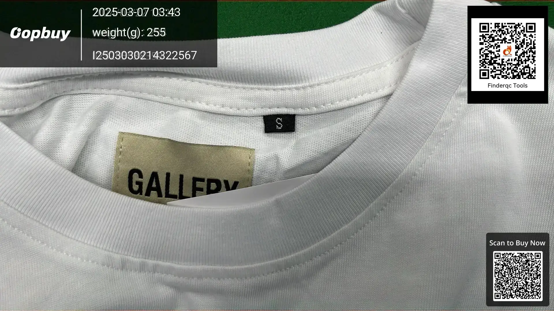 Gallery Dept new boxing gloves boxing series printed short sleeve double yarn cotton T-shirt casual Tee