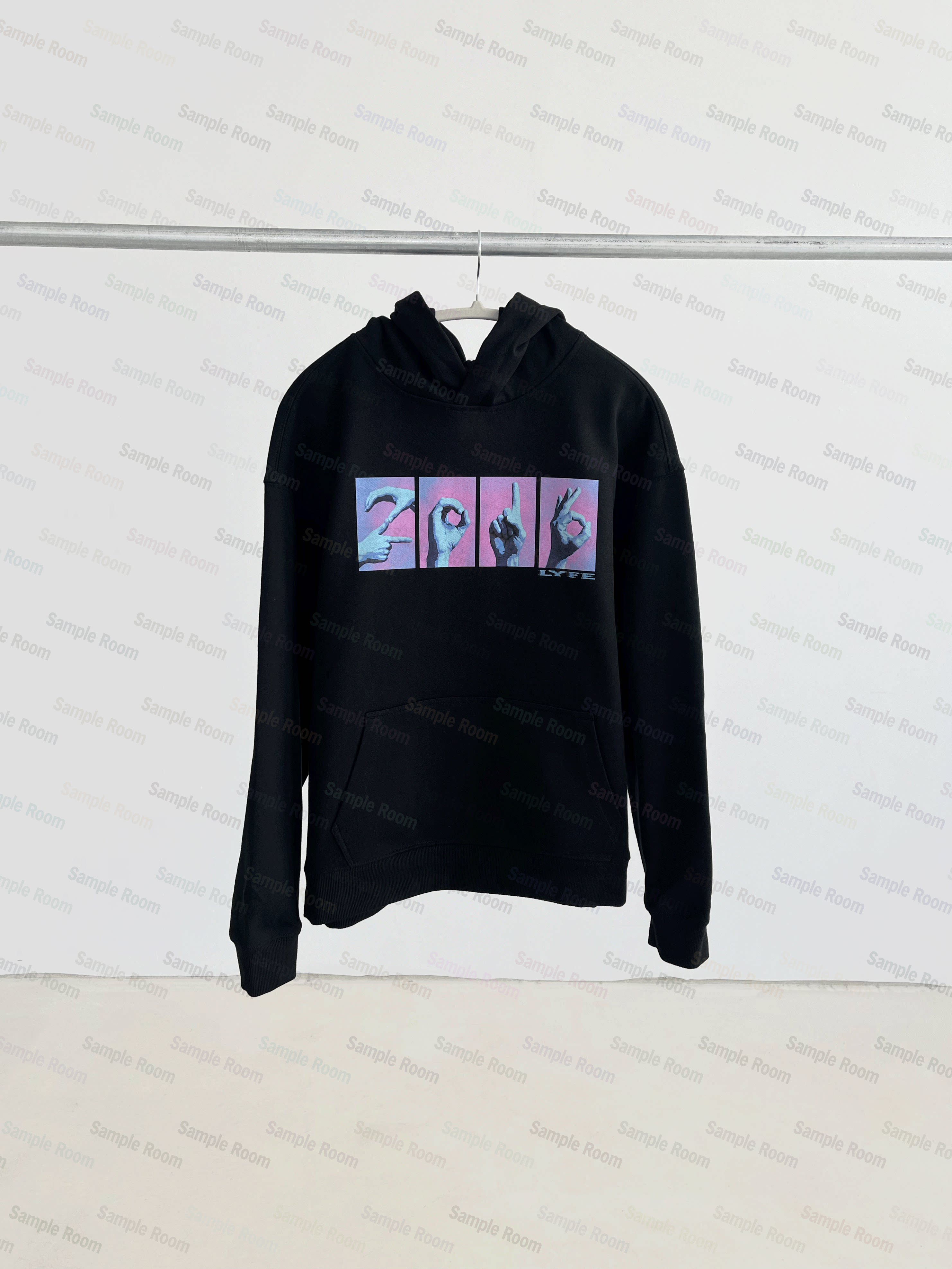 Smokedope2016 Usa Tour Hoodie Heavy Cordless Hooded Sweatshirt/S243 QC 照片，来自 TAOBAO Qualit.ly