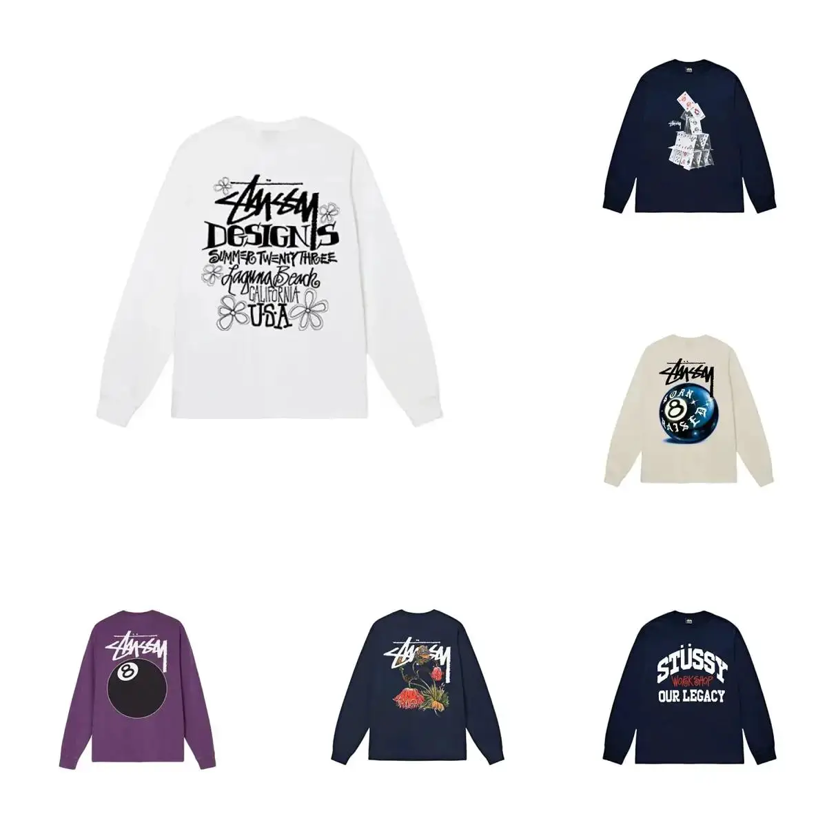 High Quality 25 Printed 260g Cotton Crew Neck Sweatshirt 1