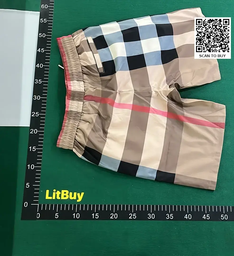 Burberry Check Swim Shorts