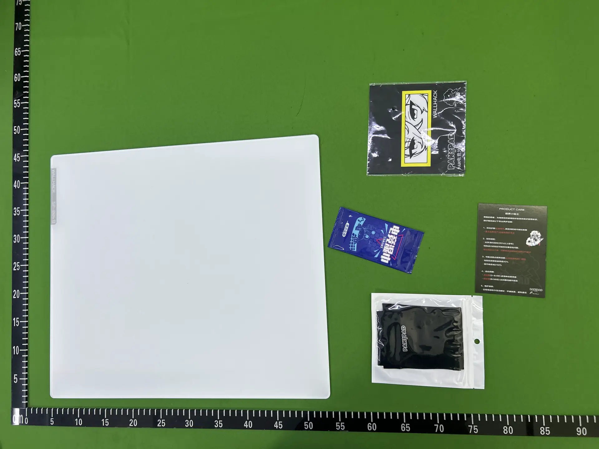 WALLHACK SP004 replica gaming tempered glass mouse pad FPS PUBG professional mouse pad