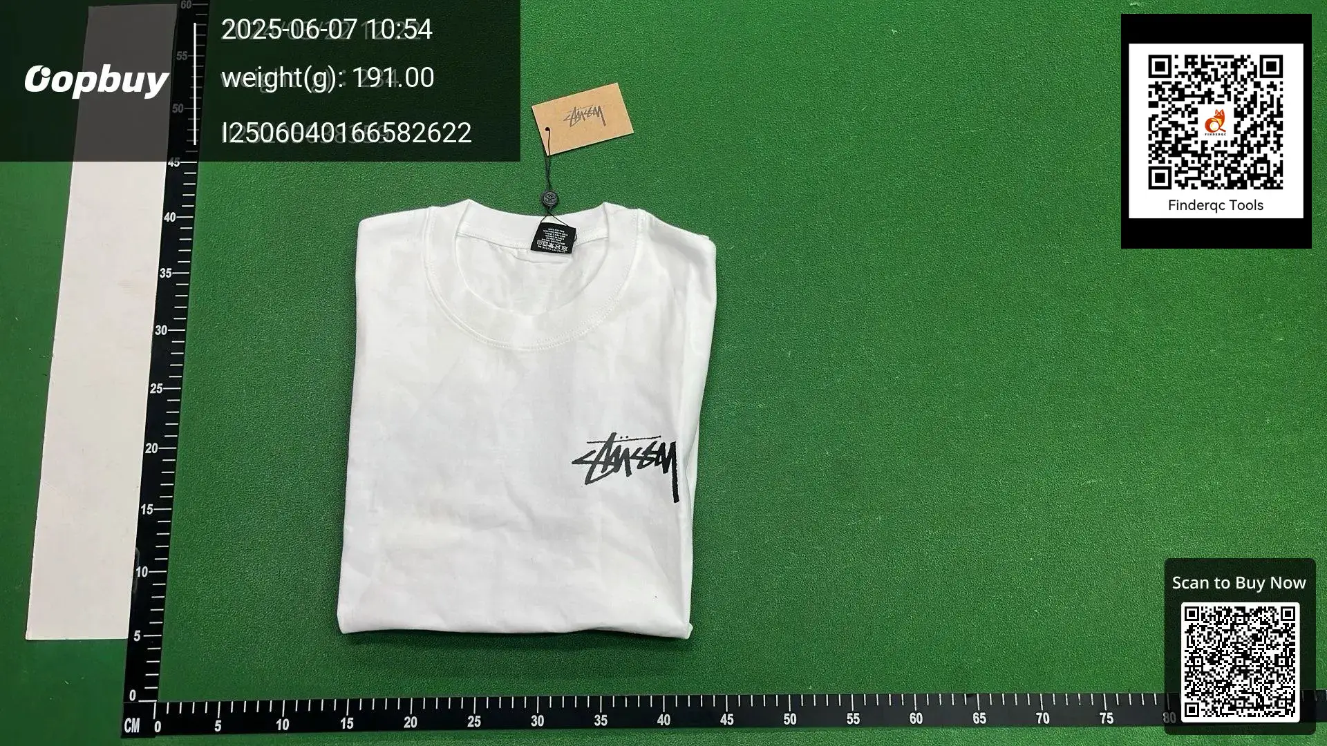 Stussy Basic Logo T-Shirt White