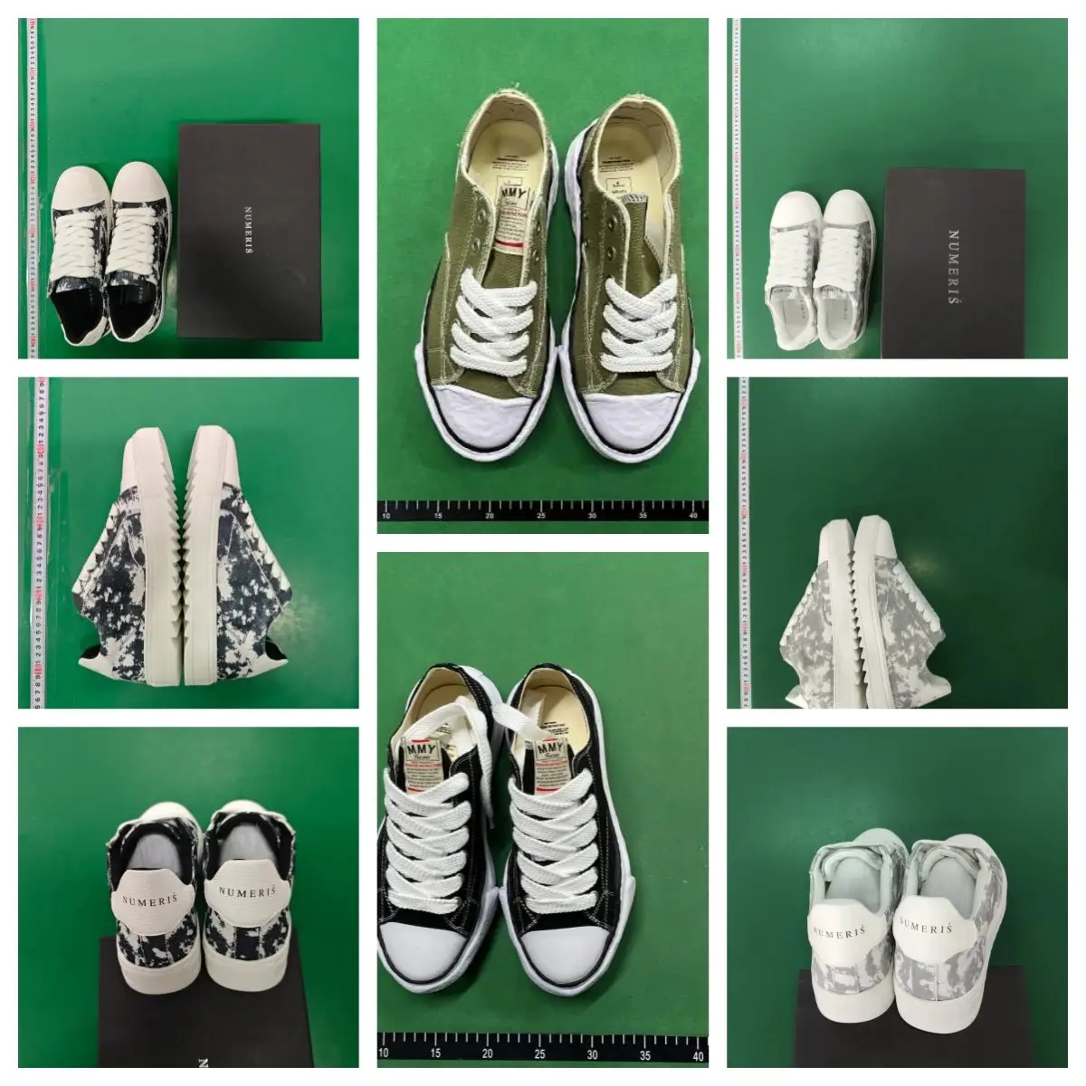N06-经典日系黑白休闲鞋碎布板鞋WhatsApp+86 177 4062 2930