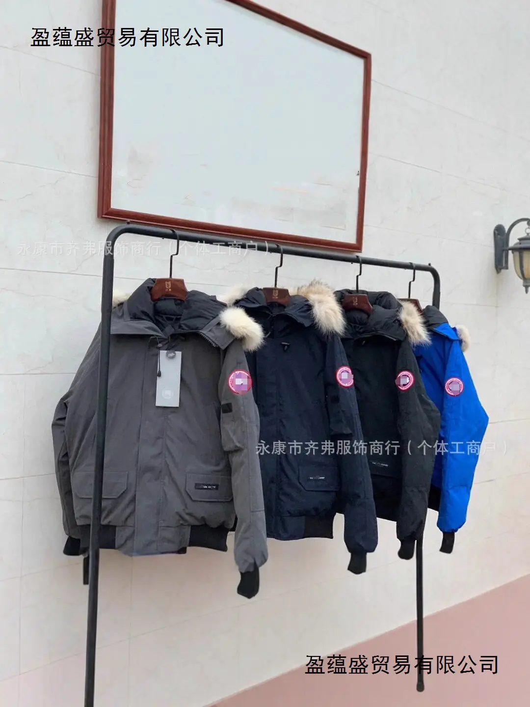 01 Canadian Style Goose down Jacket Cotton Flight Jacket for Men and Women Winter Couple Warm Coat Winter Style