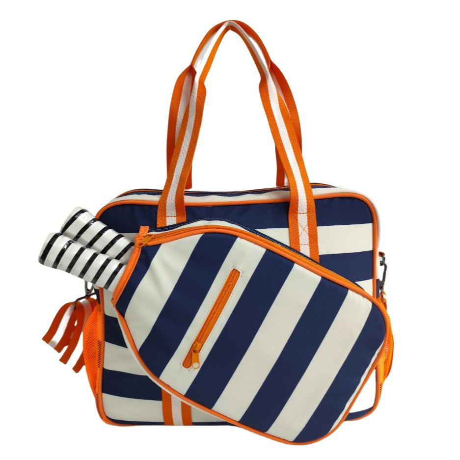 Cross-Border Customized Outdoor Oxford Cloth Sports Handbag Pickleball Bag Crossbody Tennis Racket Cover Table Tennis Racket Bag