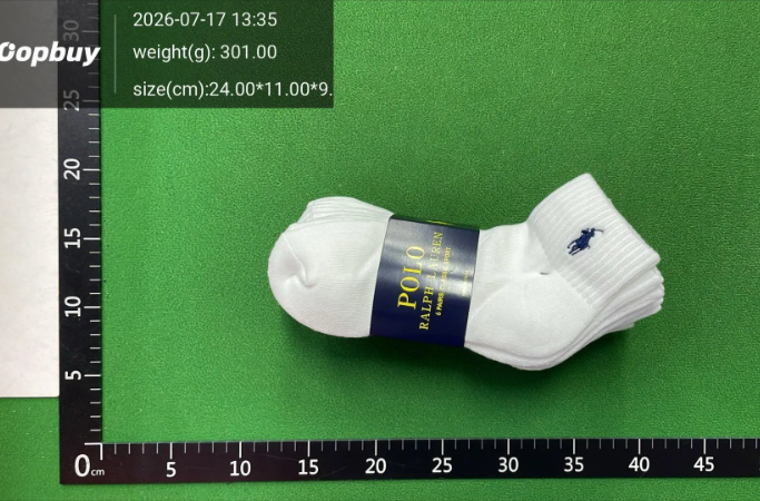 Polo Ralph Lauren 6 Pairs Classic Sport Socks QC 写真 WEIDIAN Qualit.ly