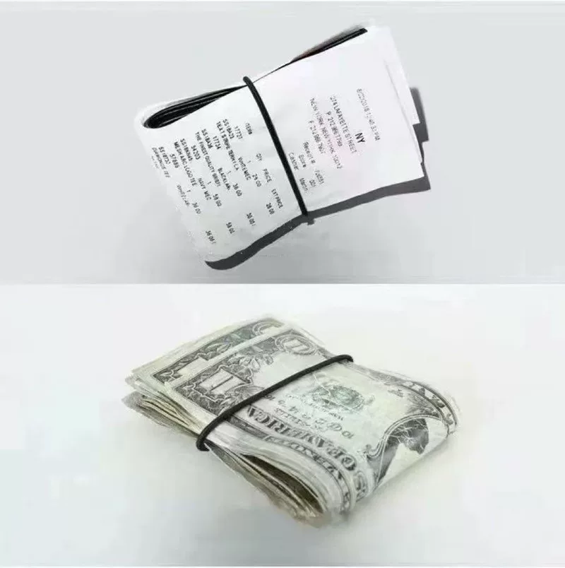 24Ss Genuine Leather Receipt Wallet Invoice Receipt Design Wallet