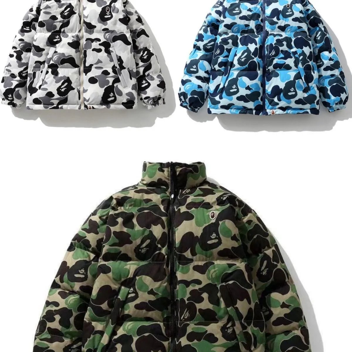 BAPE Camo Puffer Jacket