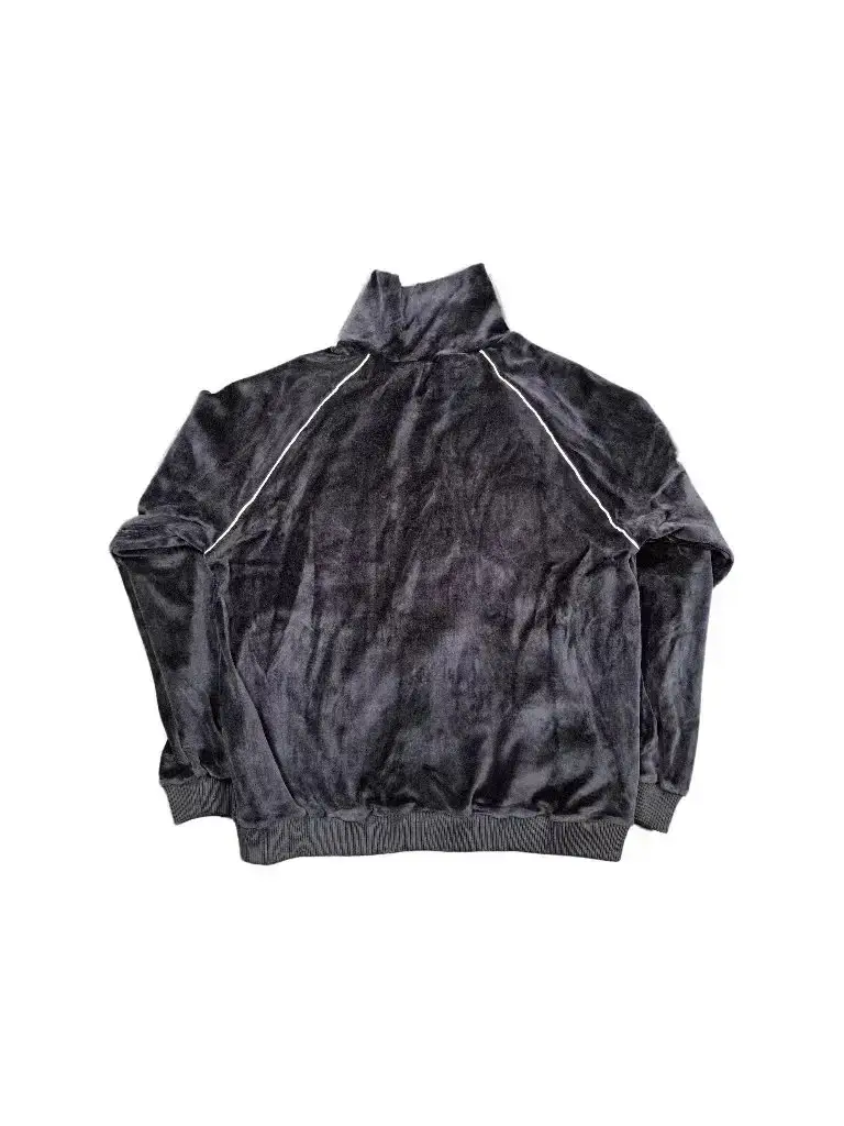 Lmyer Number Nine Corduroy Embroidered Jacket Basic Casual Loose Sweatshirt Long Sleeves