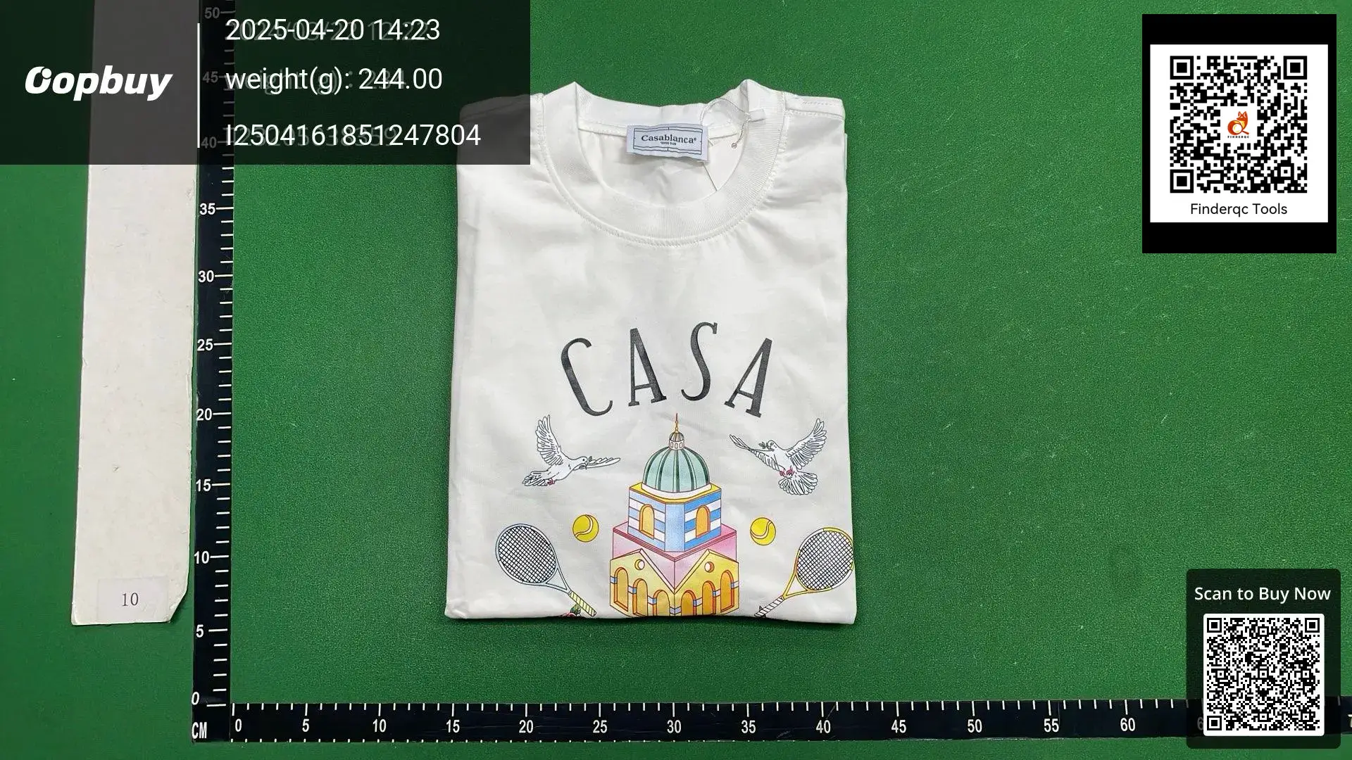 Cross-border Casa Blanca summer new Casablanca tropical style summer fruit printed loose short sleeve t-shirt