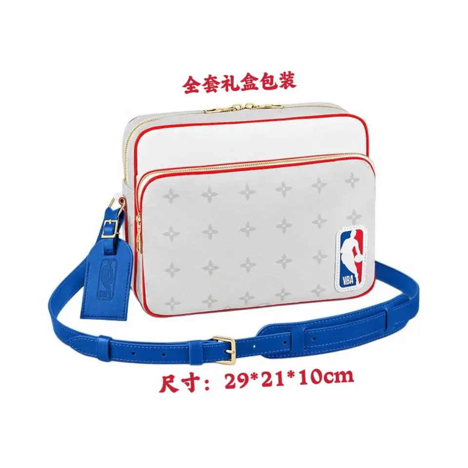 LSV Men's crossbody bag shoulder bag N.B.A. co-branded messenger bag classic monogram