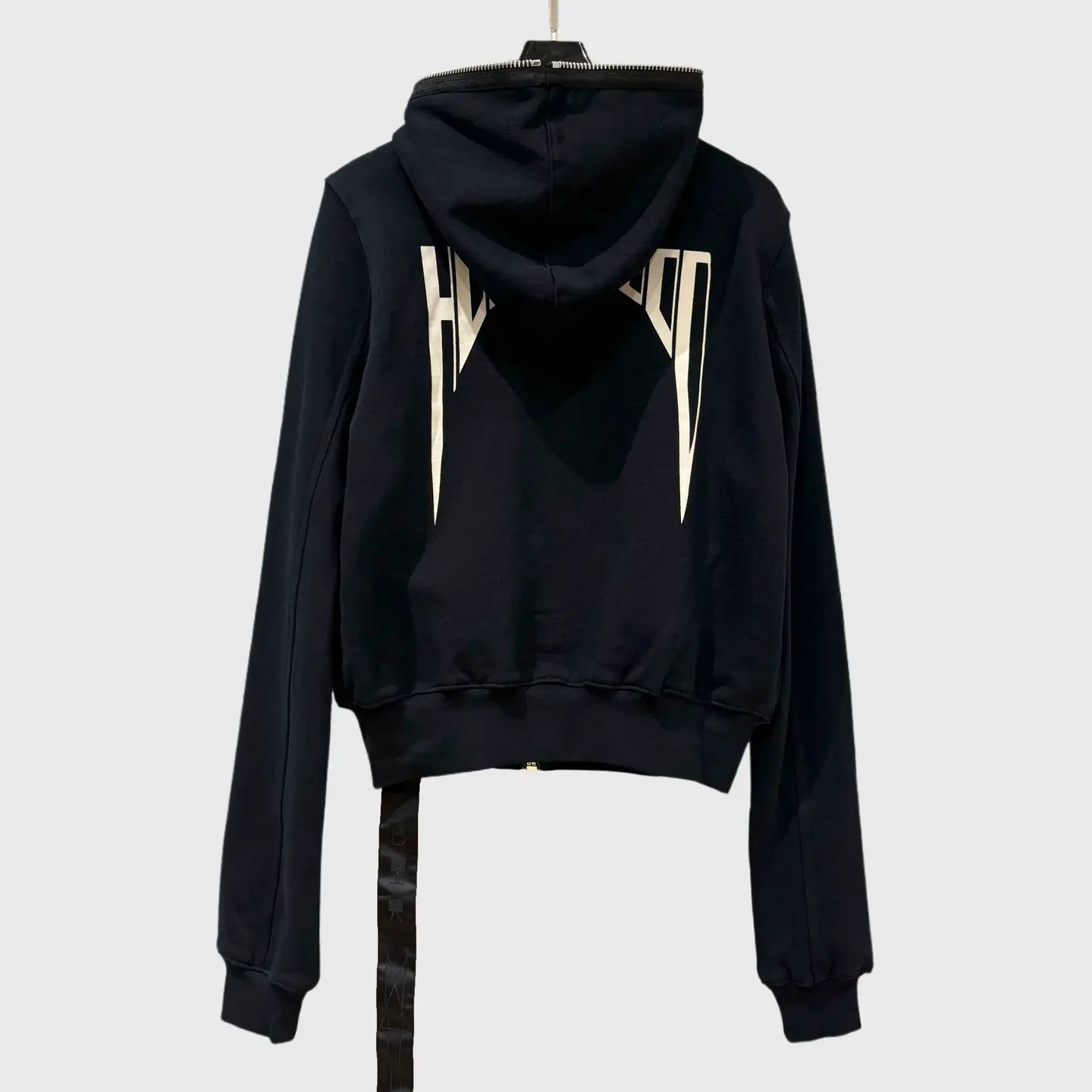 Fall and winter New arrival Fashion Diablo RO Style Women's Hooded Letter Print Wear Zipper Fleece Sweatshirt Outwear