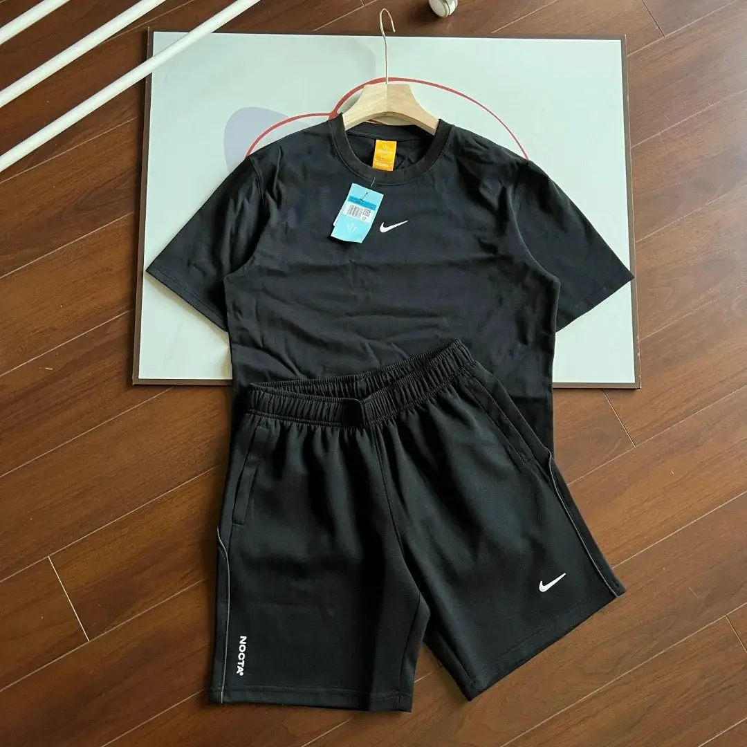 * 男士套装 钩子印花字母反光条情侣休闲运动服8