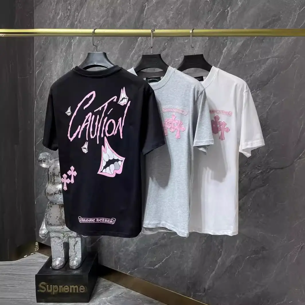 [DX29] 2025 new high-quality round neck T-shirt men and women short-sleeved
