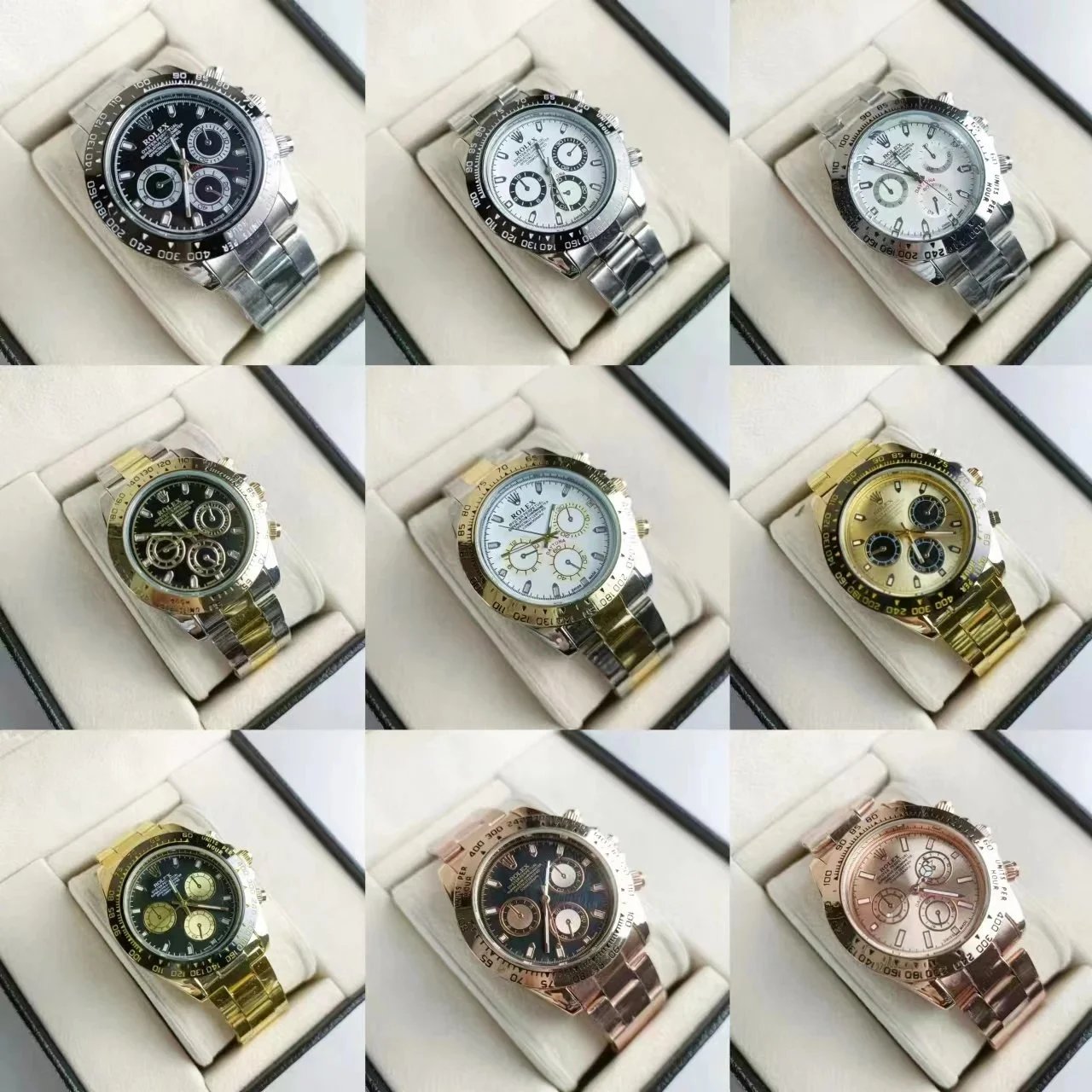 Mechanical watch steel strap fashion watch 01
