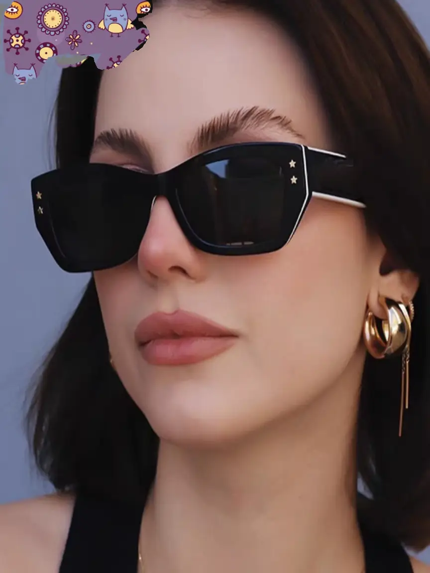 Logo Sunglasses D S2U Anti-Uv Anti-Blue Light Anti-Glare Tiga