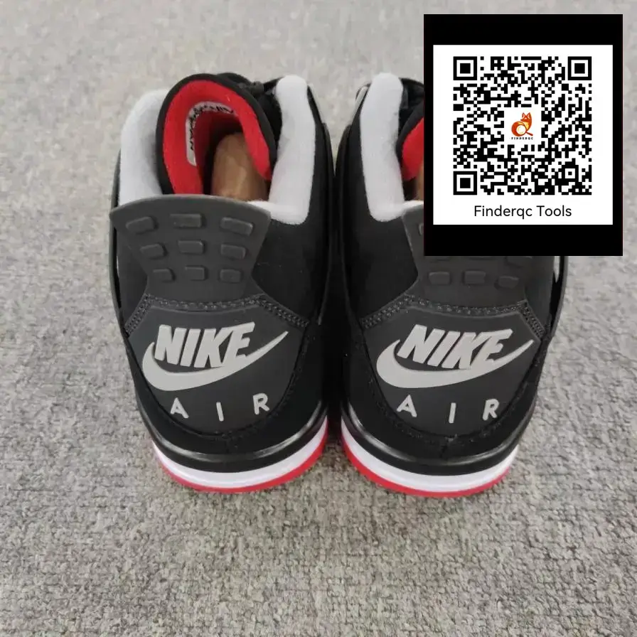 Nike Air Jordan 4 Black Red