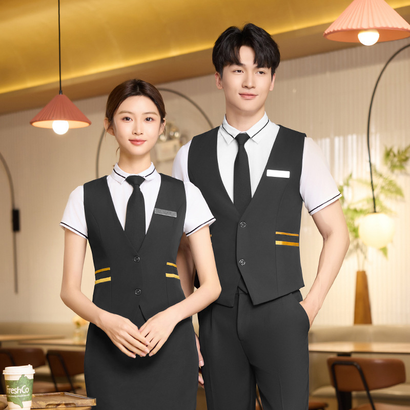 Billiard Hall Club Vest Suit Men's and Women's Billiards Game Special Cashier Ktv Waiter Work Clothes